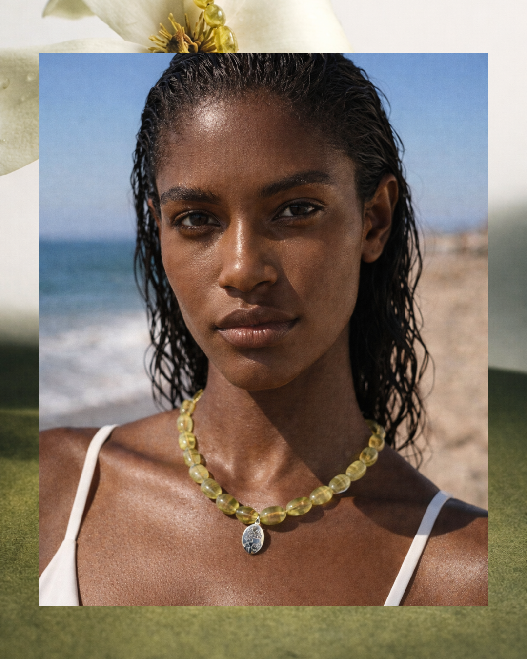 Moss Green - Necklace