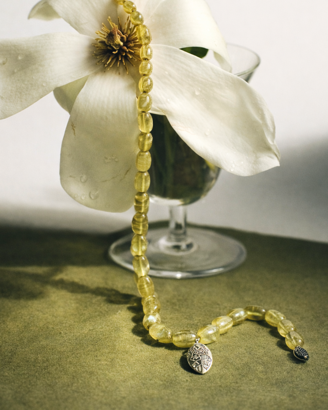 Moss Green - Necklace