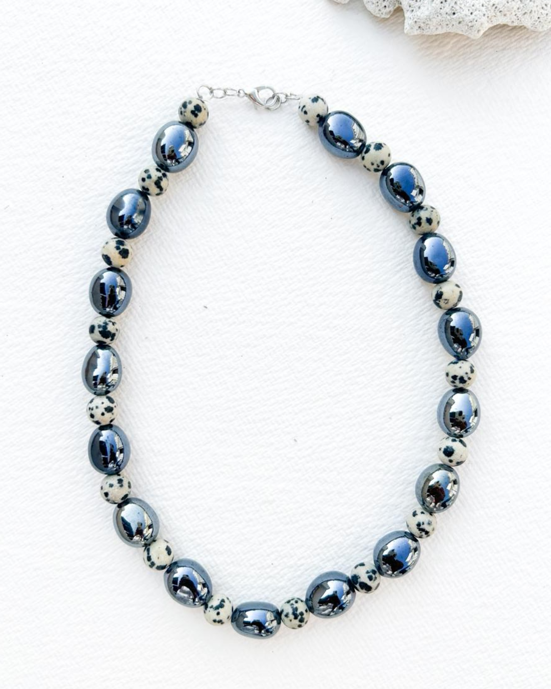 Metallic & Speckled - Necklace