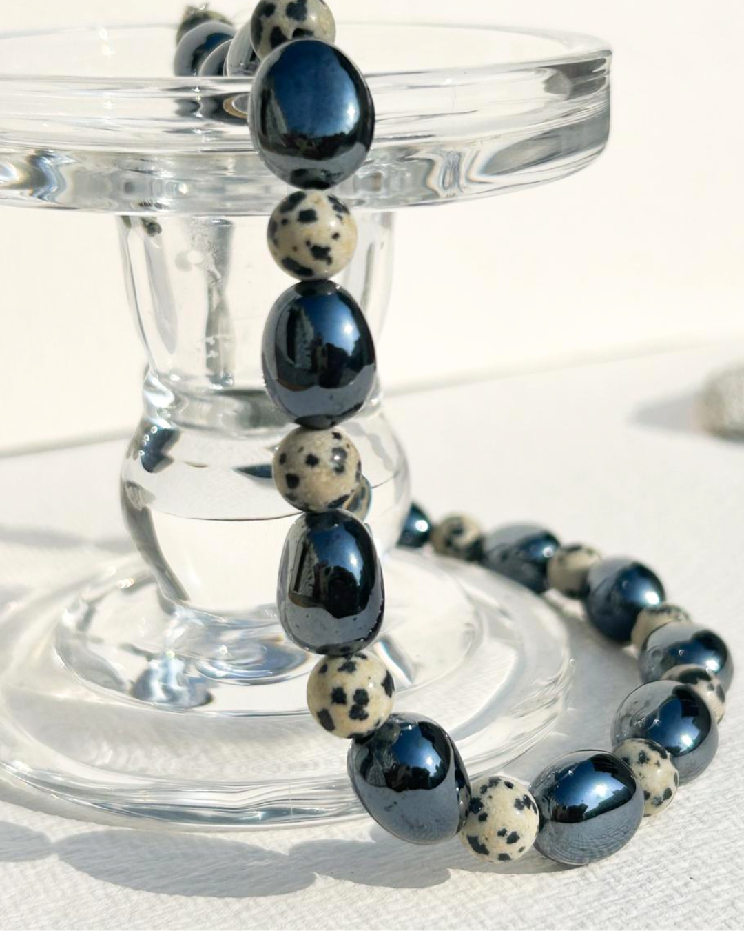 Metallic & Speckled - Necklace