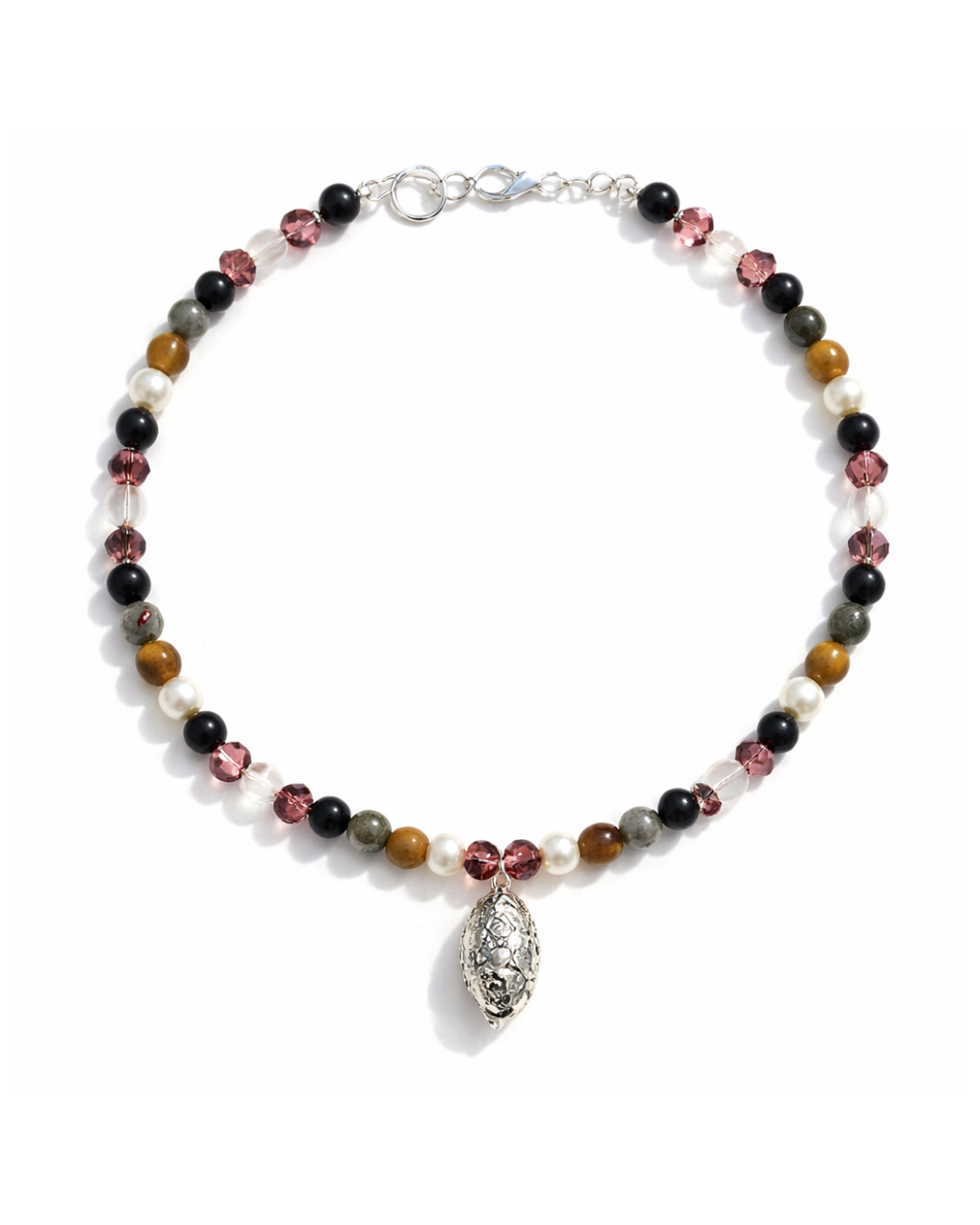 Caramel Beaded - Necklace