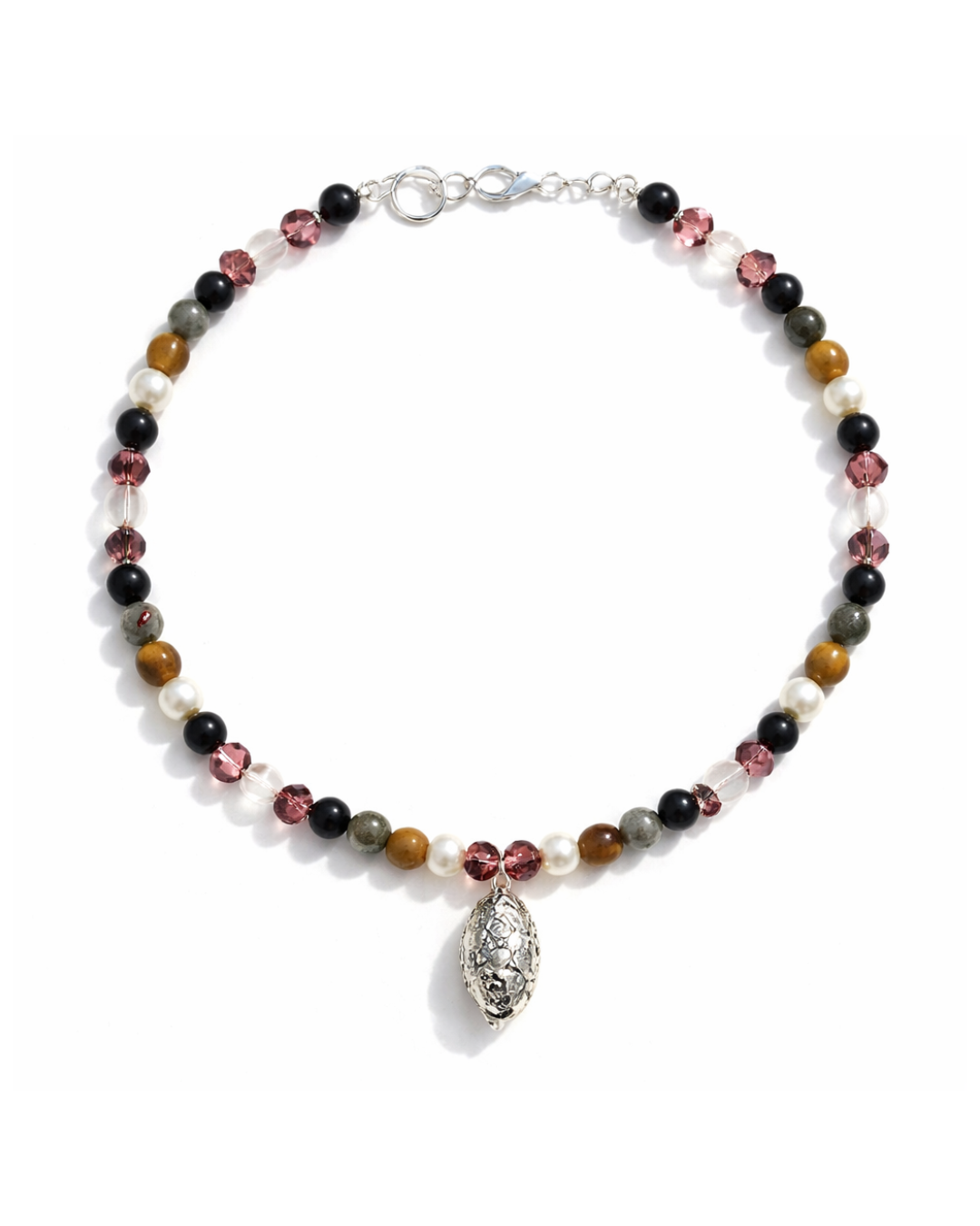 Caramel Beaded - Necklace