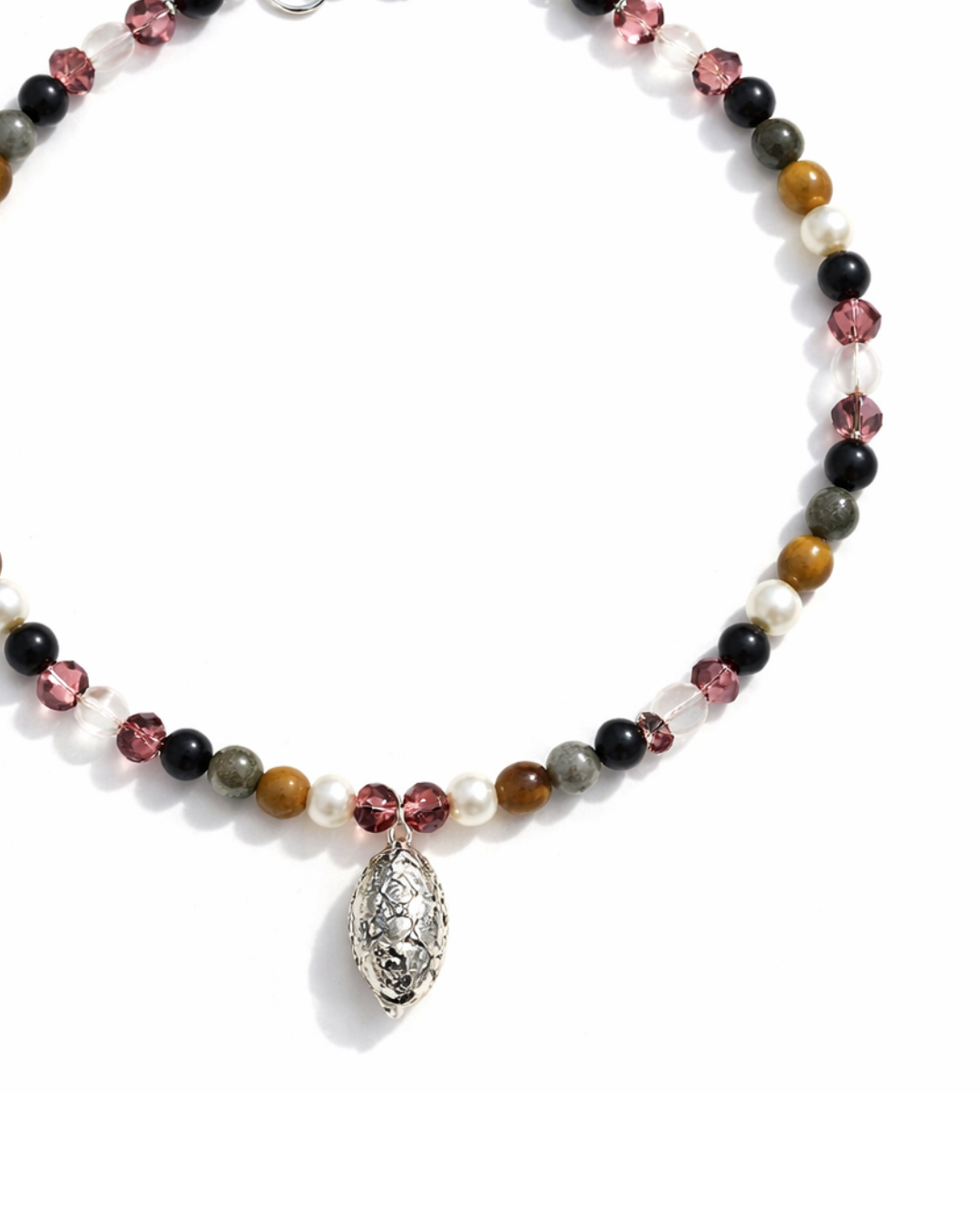 Caramel Beaded - Necklace