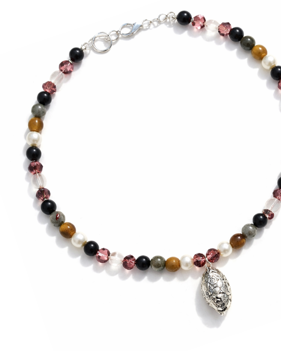 Caramel Beaded - Necklace