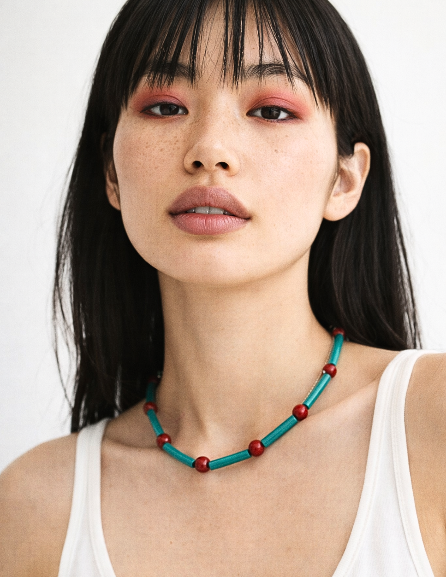 Pipe Beaded - Necklace