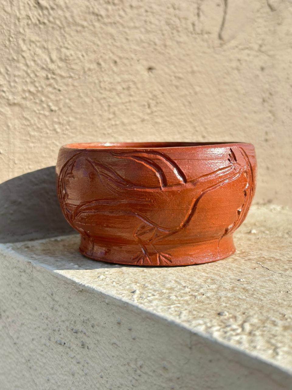 Decorative Handcarved Vase
